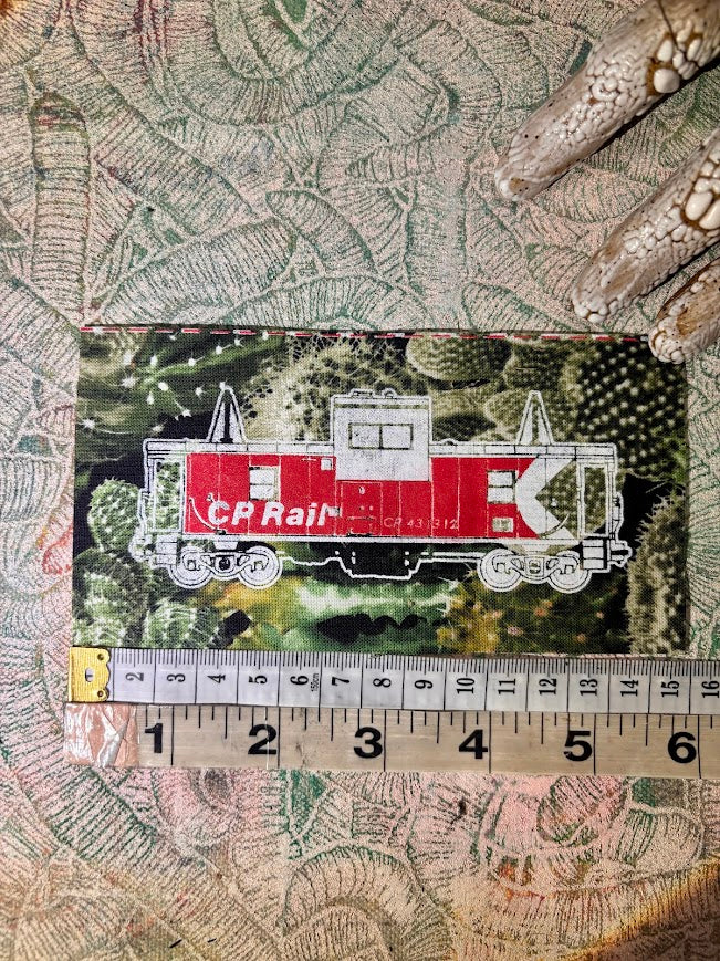 CP Rail Caboose sew on patch