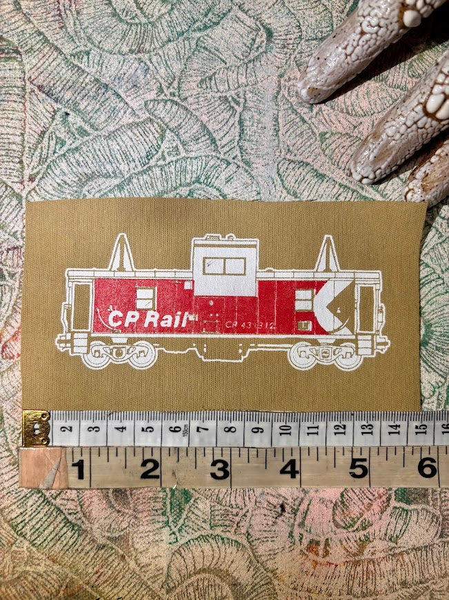 CP Rail Caboose sew on patch