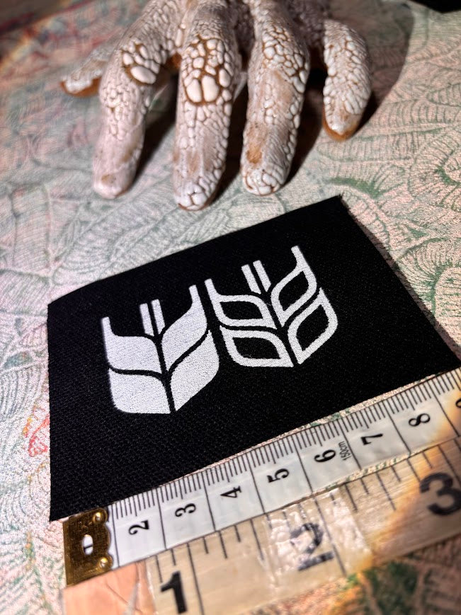 Wheat board logo patch.