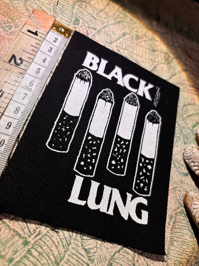 Black Lung sew on patch
