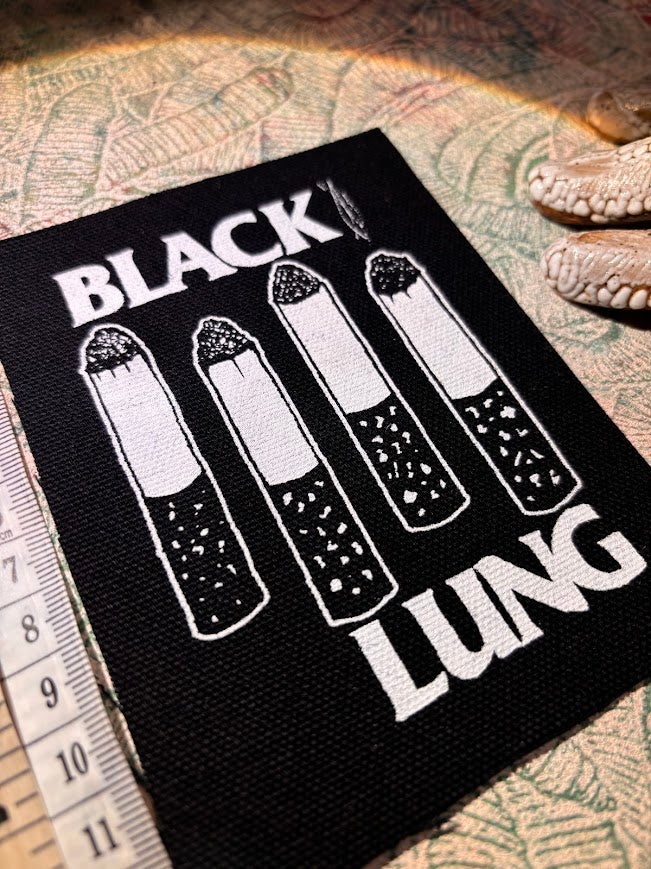 Black Lung sew on patch