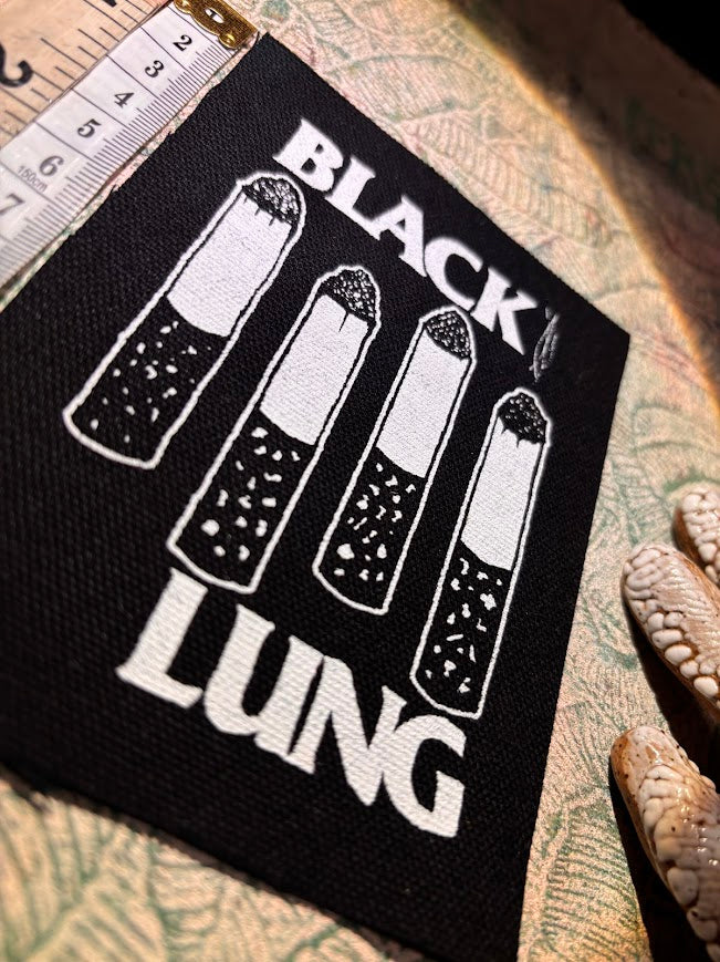 Black Lung sew on patch