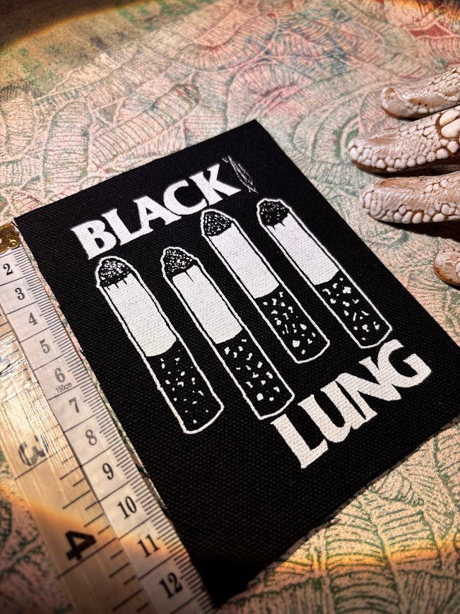 Black Lung sew on patch