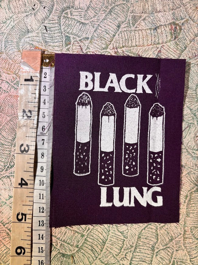 Black Lung sew on patch