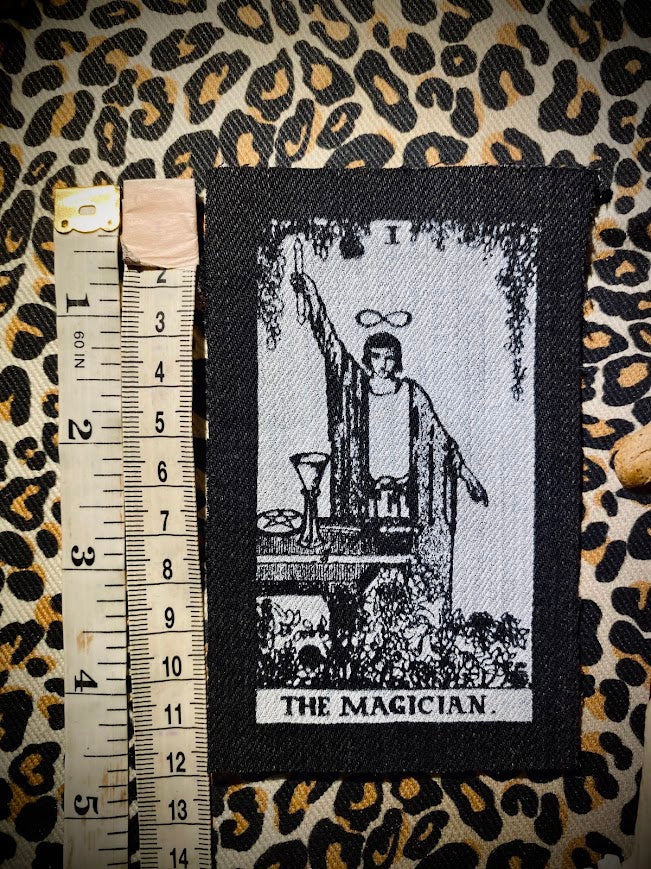 The Magician Sew on patch