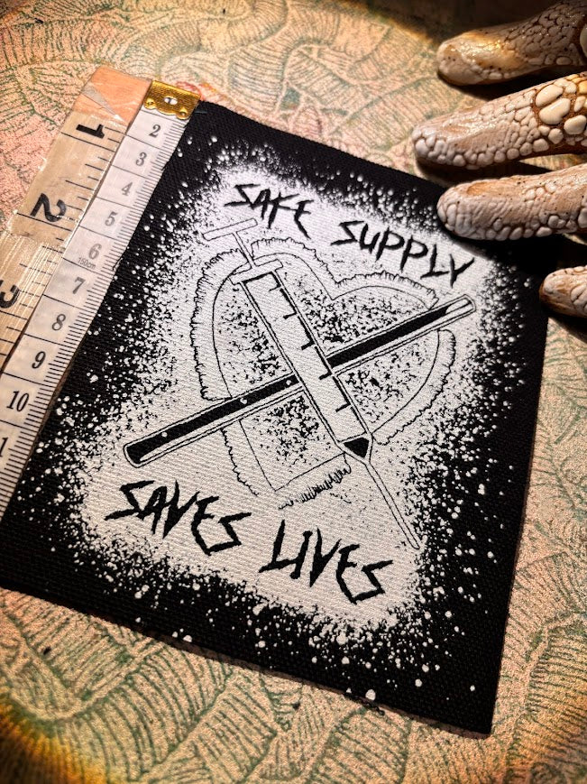 Safe Supply Saves Lives patch