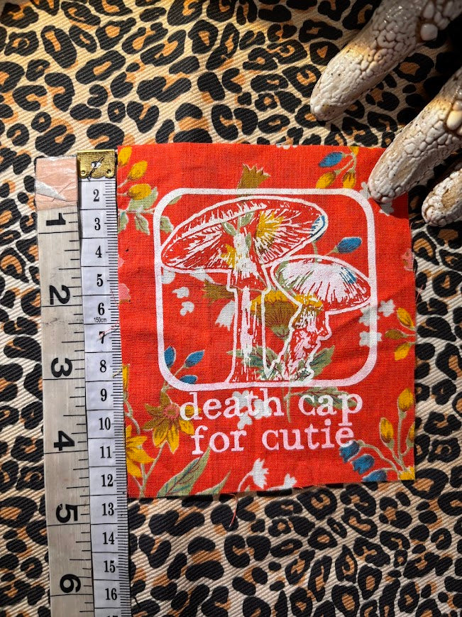 Death cap for cutie sew on patch