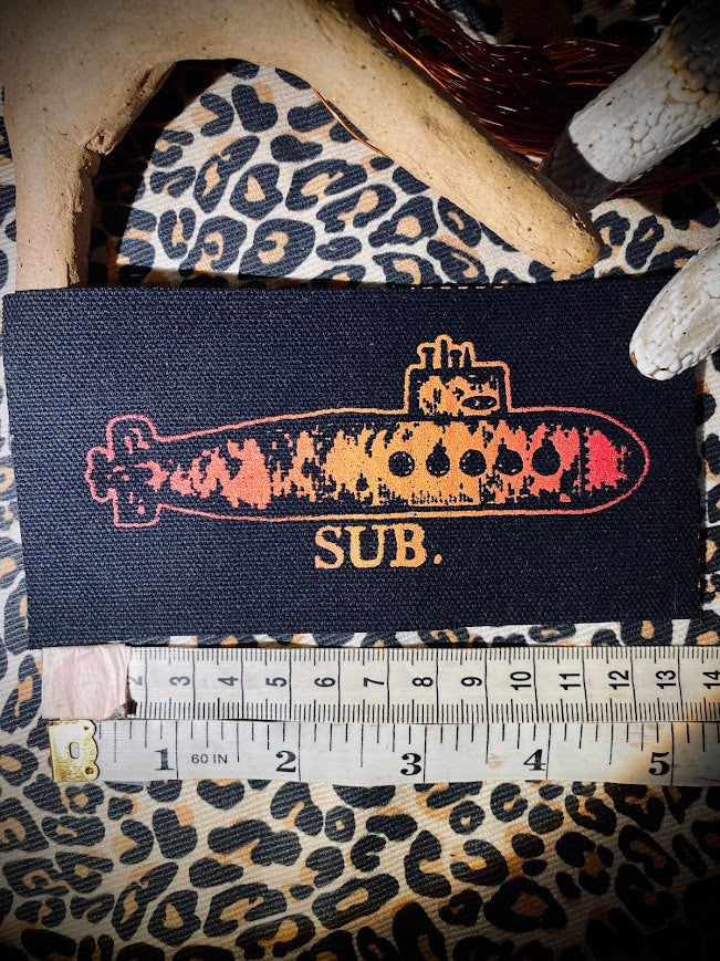 Sub patch. completely innocent boat related patch.  def not a double entendre at all