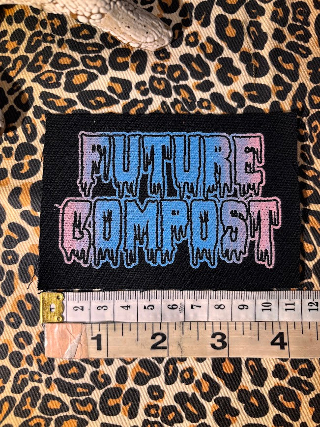 Future compost sew on patch