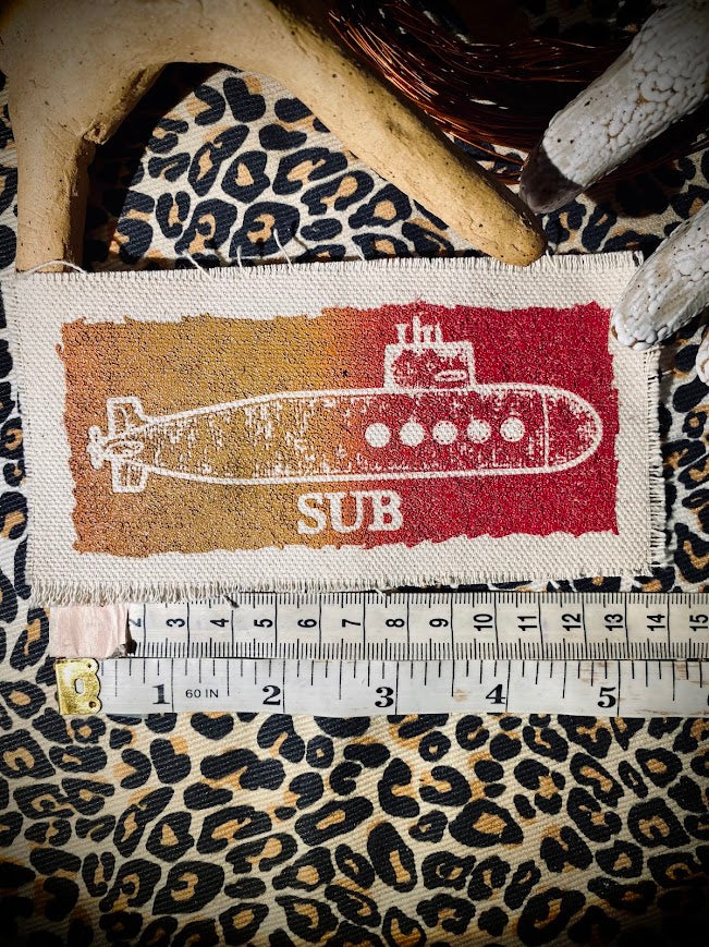 Sub patch. completely innocent boat related patch.  def not a double entendre at all