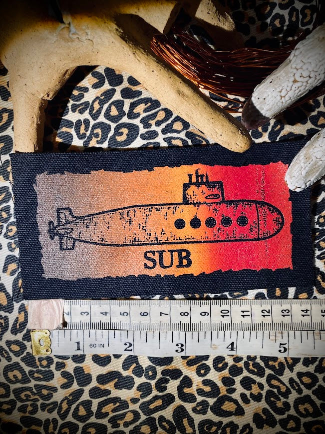 Sub patch. completely innocent boat related patch.  def not a double entendre at all