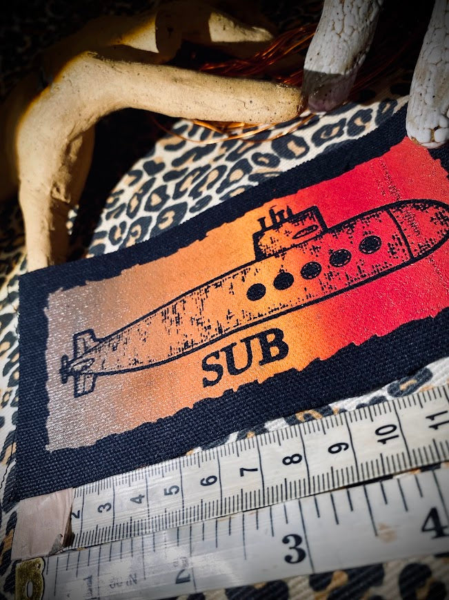 Sub patch. completely innocent boat related patch.  def not a double entendre at all