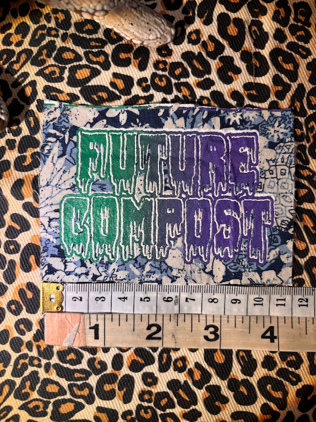 Future compost sew on patch