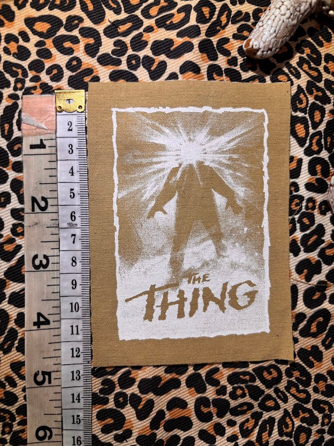 The Thing movie poster patch