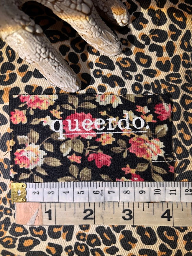 Queerdo tiny sew on patch