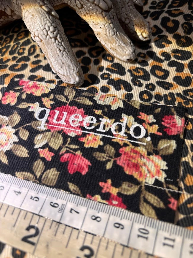 Queerdo tiny sew on patch