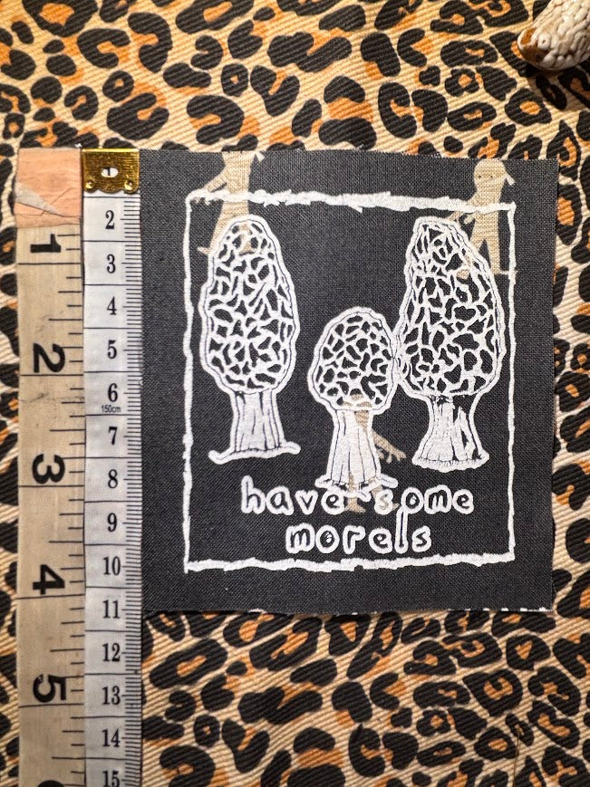 Have some Morels sew on patch