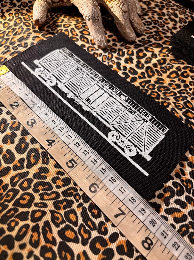 Old boxcar sew on patch