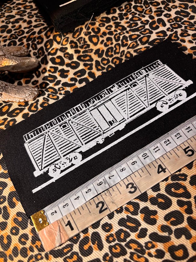 Old boxcar sew on patch