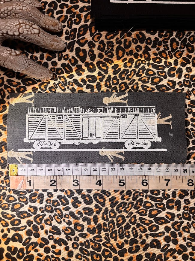 Old boxcar sew on patch