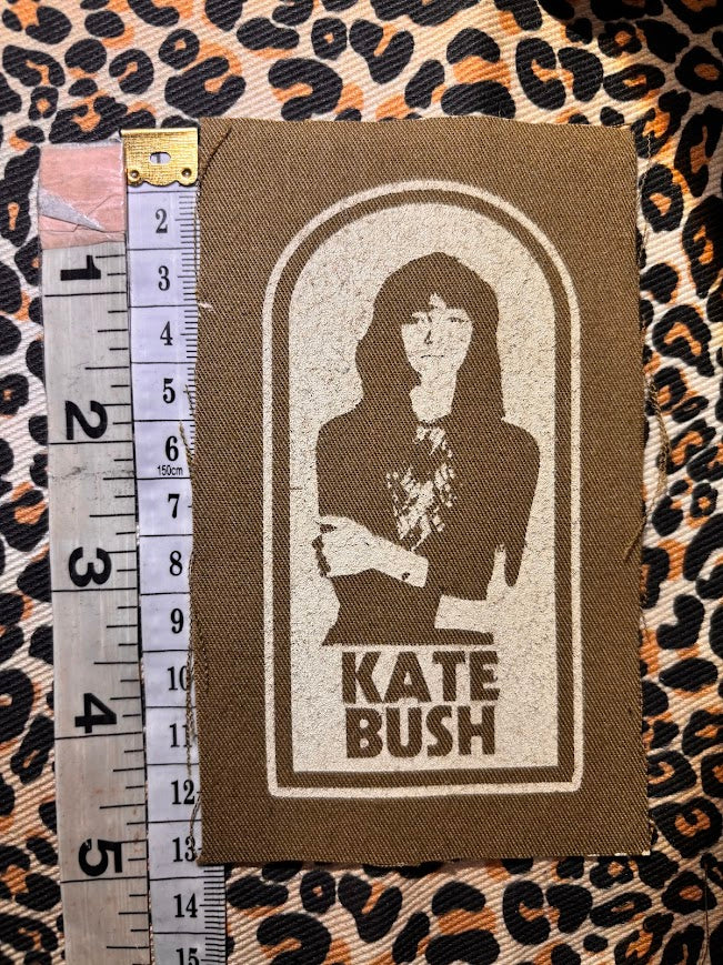 Kate Bush sew on patch