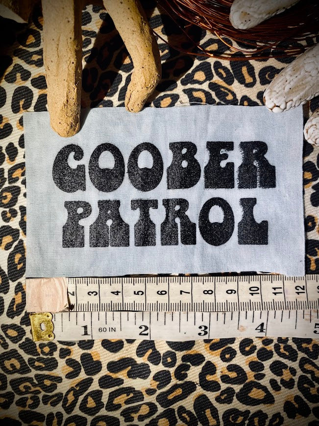 Goober Patrol sew on patch