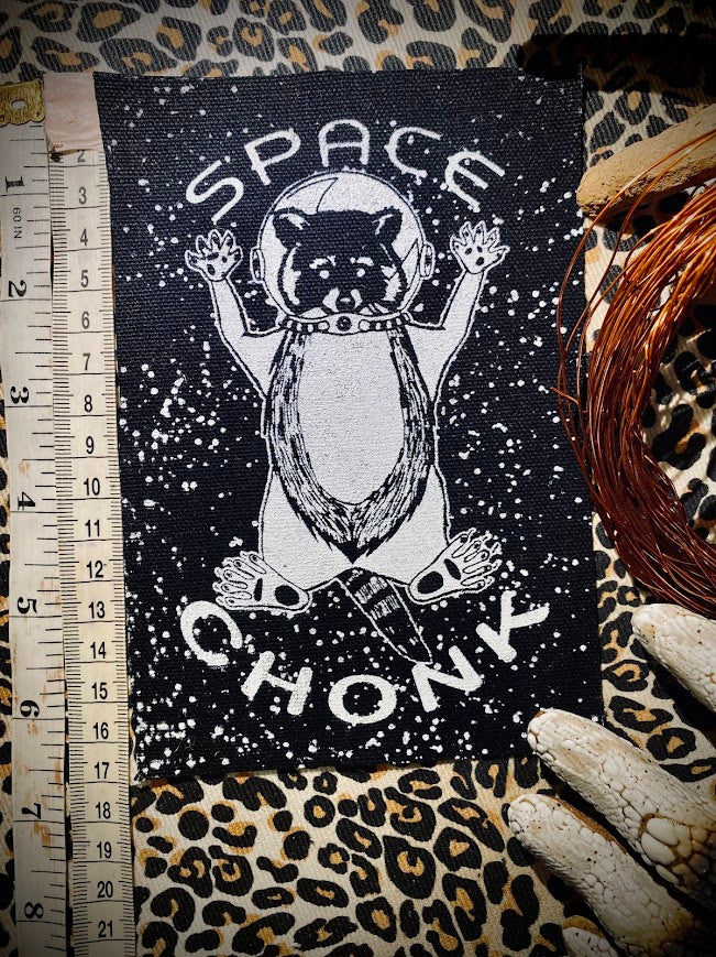 Space Chonk, Raccoon space traveler patch