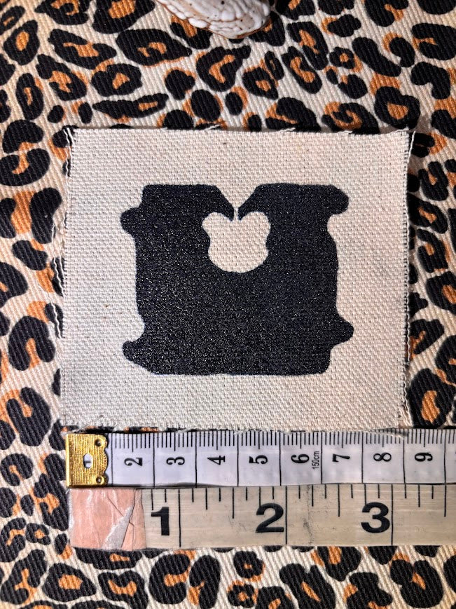 Bread tag sew on patch