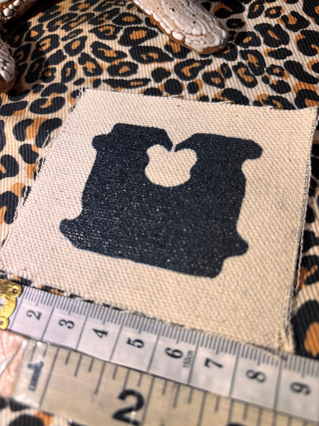 Bread tag sew on patch