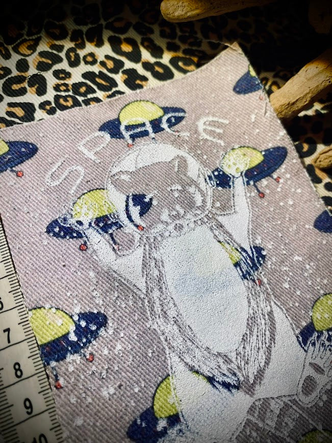 Space Chonk, Raccoon space traveler patch