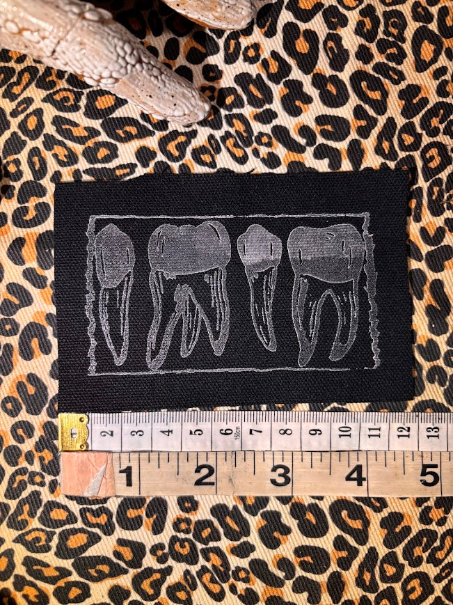1312 teeth, read the roots, punk patch