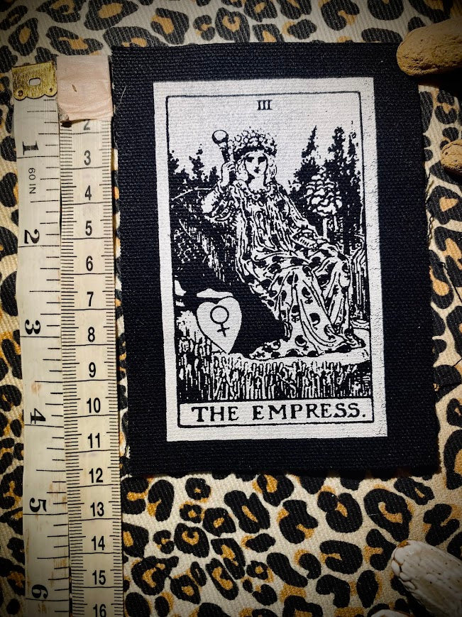 The Empress tarot sew on patch