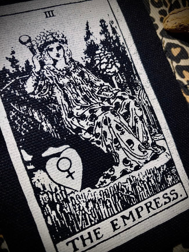 The Empress tarot sew on patch