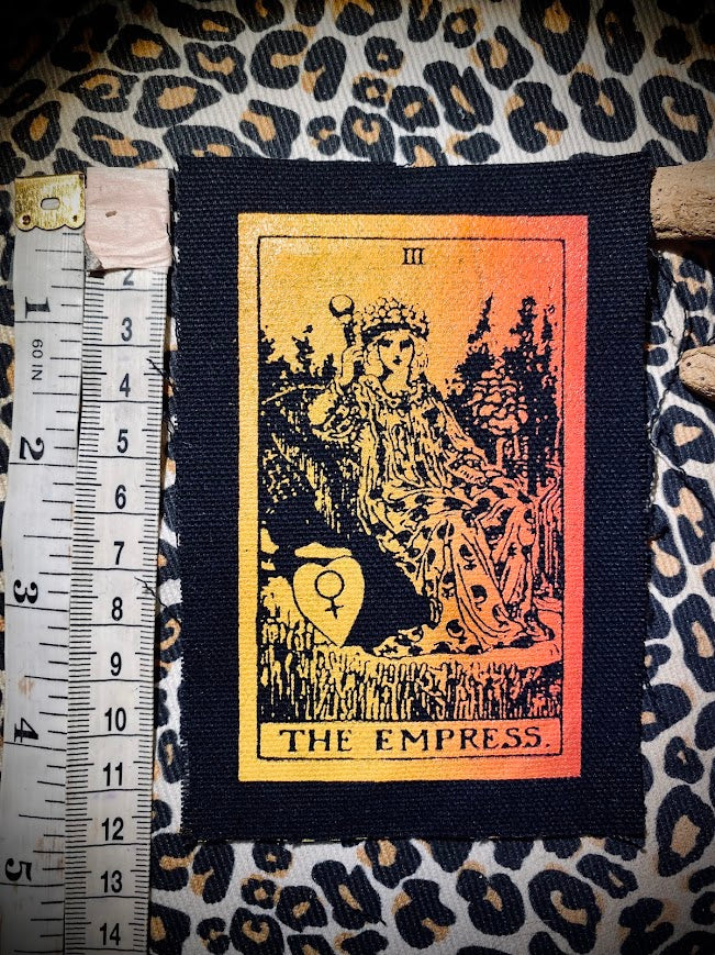 The Empress tarot sew on patch