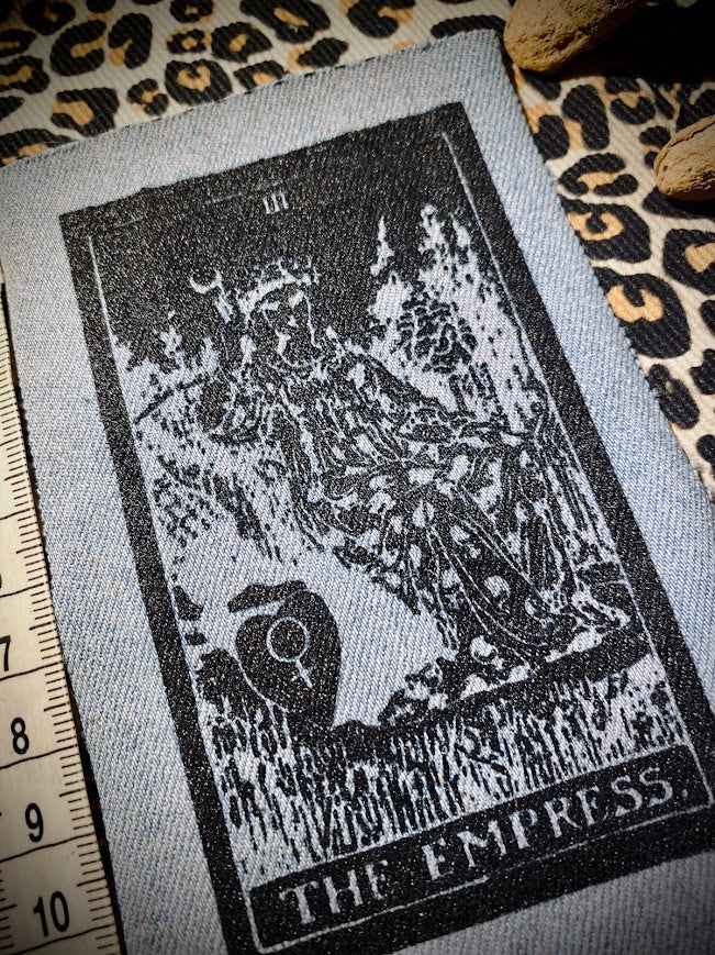 The Empress tarot sew on patch