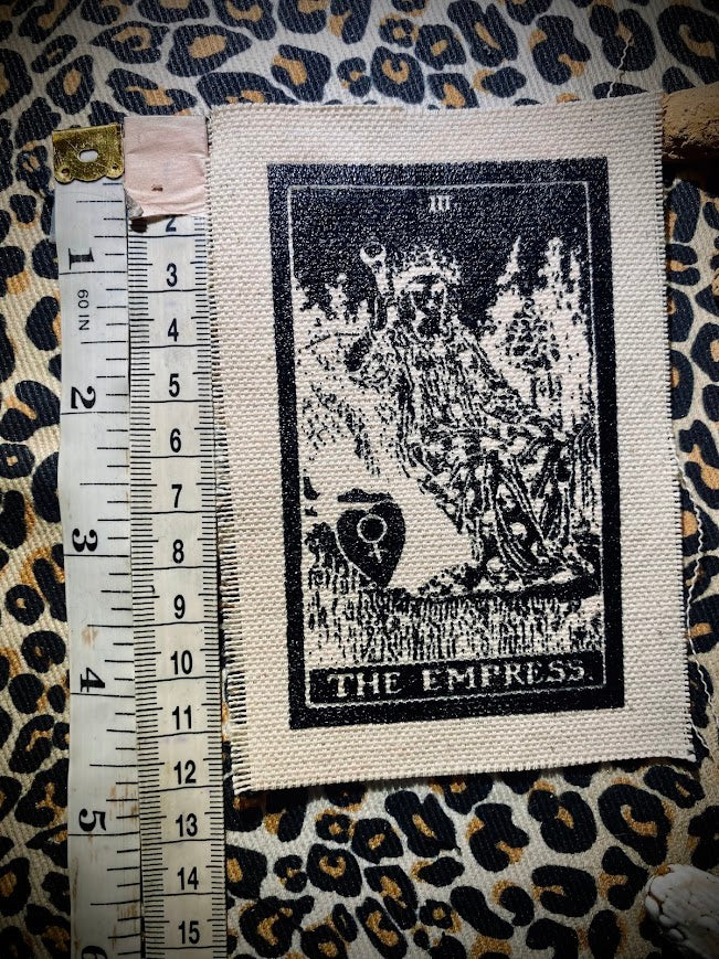 The Empress tarot sew on patch