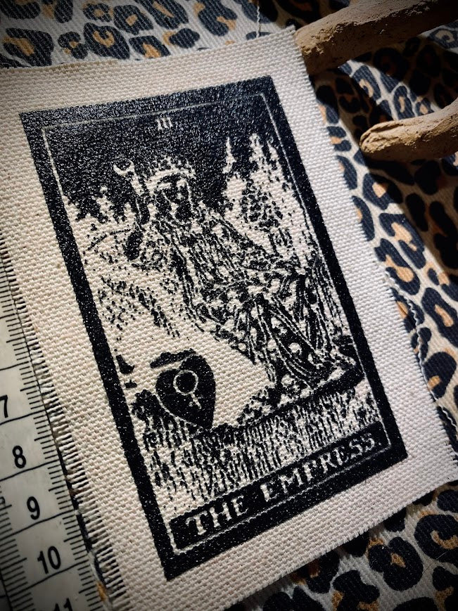 The Empress tarot sew on patch