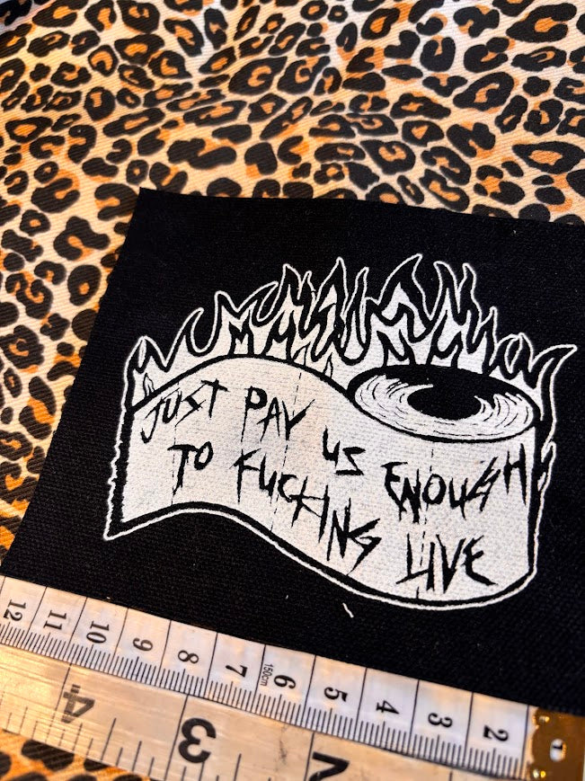 Just pay us enough to live patch