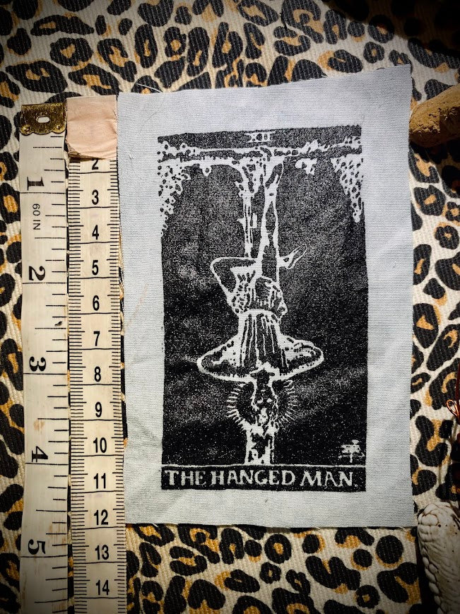 The Hanged man tarot card sew on patch