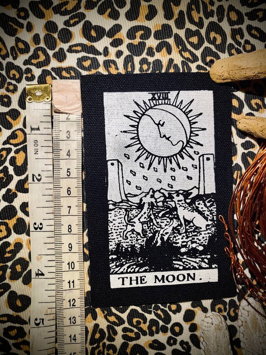 The Moon Tarot card patch