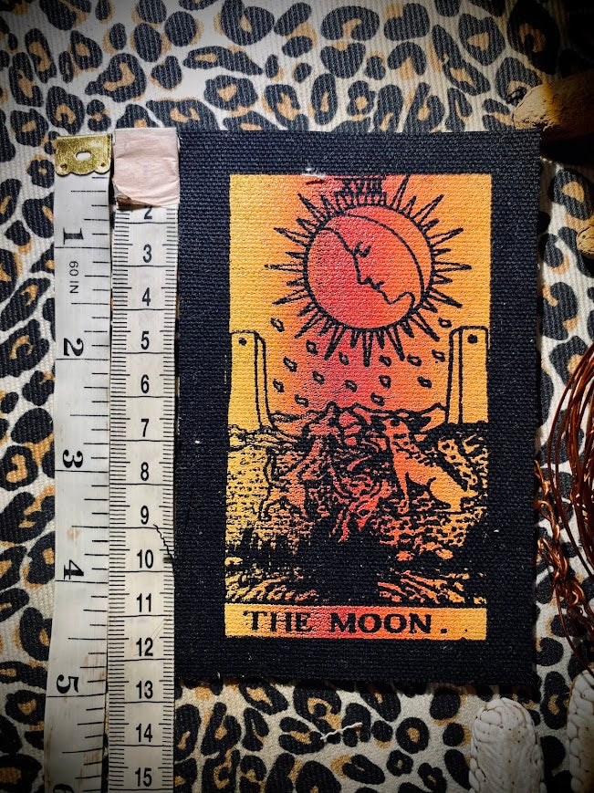 The Moon Tarot card patch