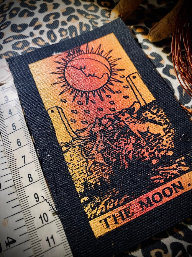 The Moon Tarot card patch