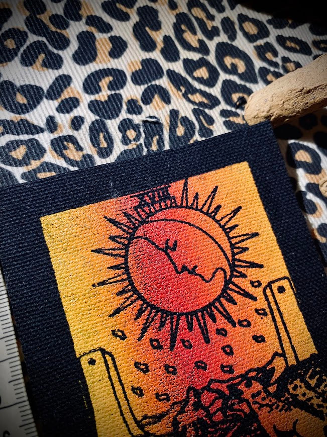 The Moon Tarot card patch