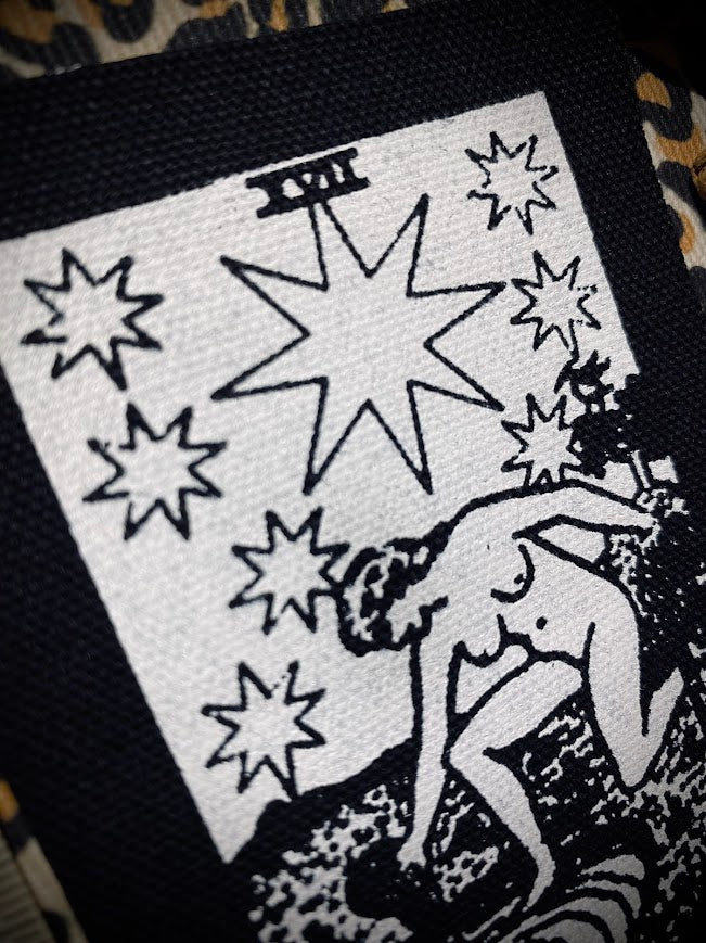 The Star tarot card sew on patch