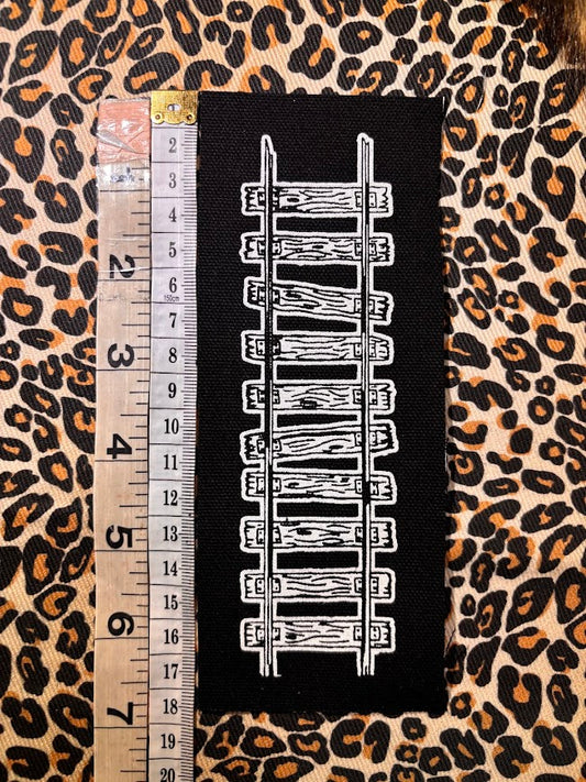 Short train track patch.