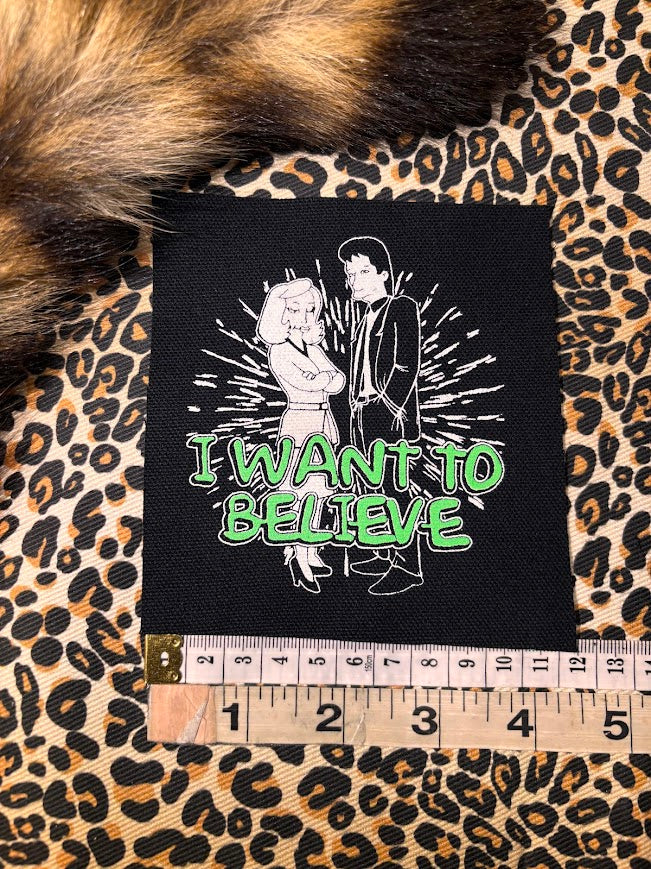 Springfield Files, I Want to Believe patch