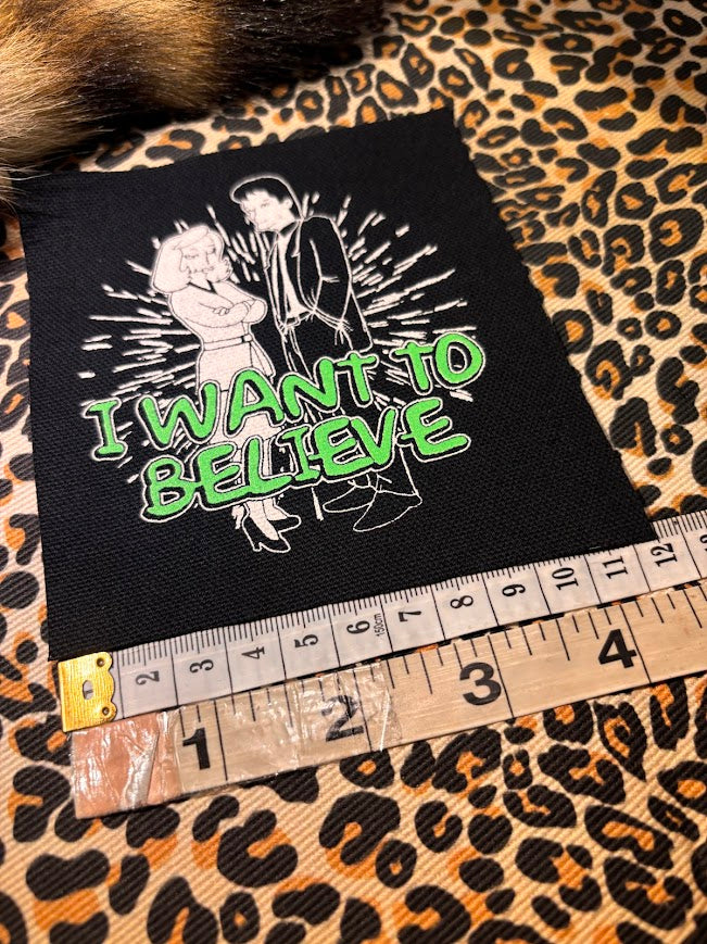 Springfield Files, I Want to Believe patch