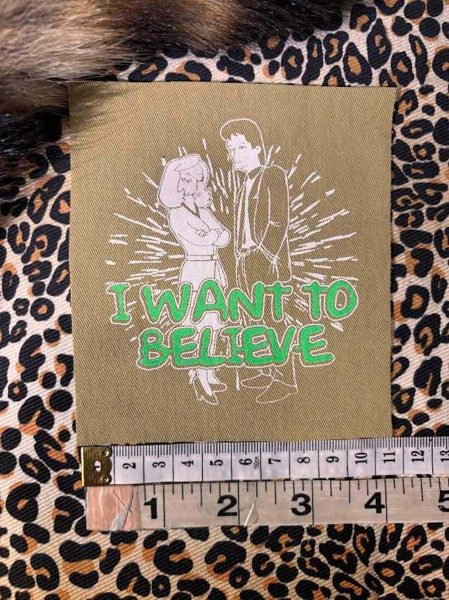 Springfield Files, I Want to Believe patch