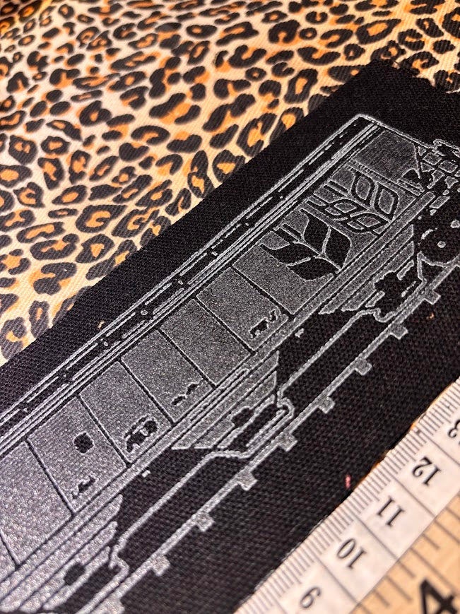 Rail Car patch. Canadian Wheat Board hopper car sew on patch