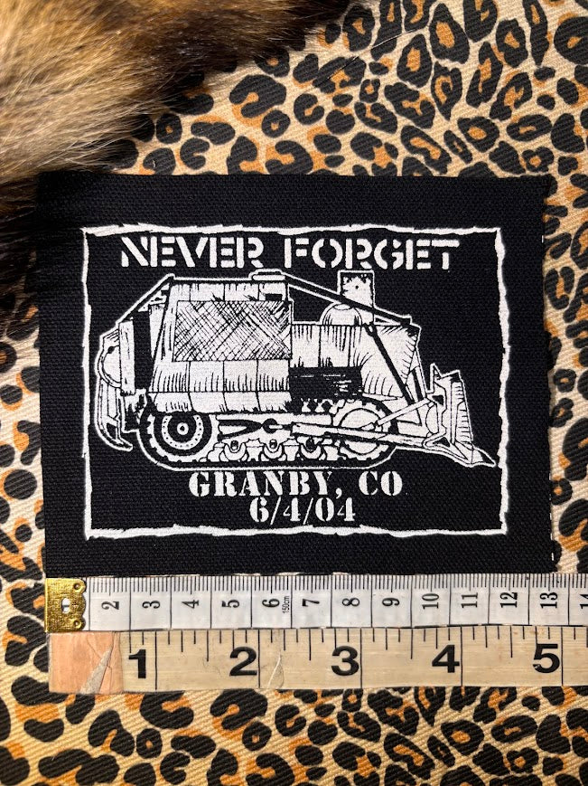 Killdozer sew on patch